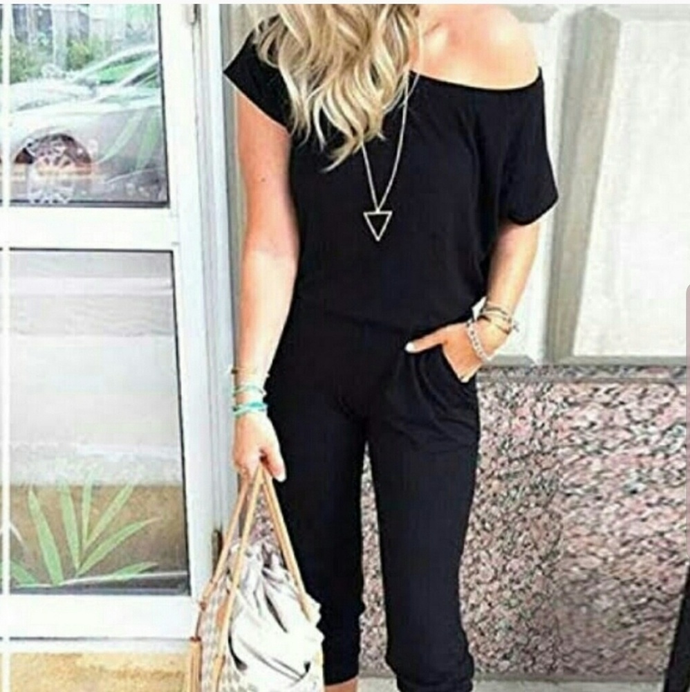 BLACK ROMPER - Picture 2 of 4